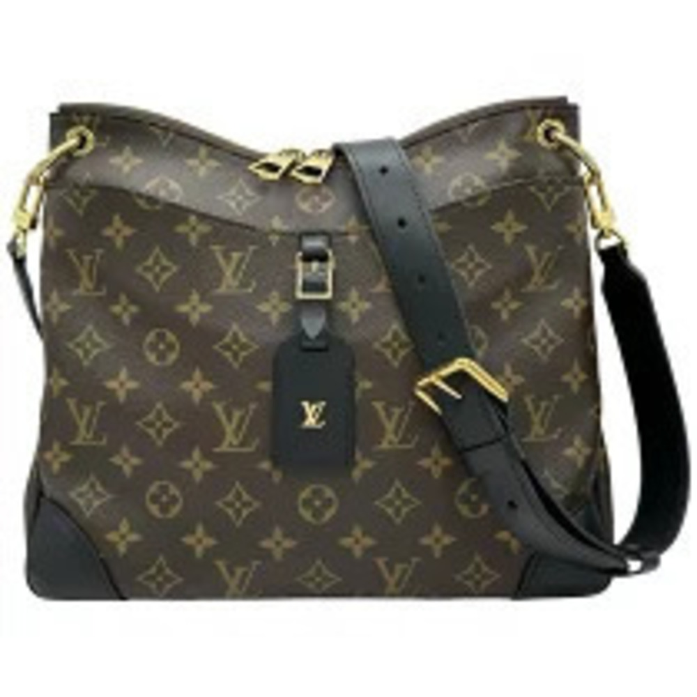 Louis Vuitton Odeon NM Brown Monogram Canvas Shoulder Bag